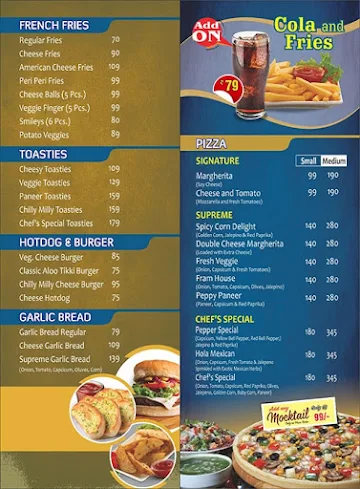 Mahakali  Bhel & Fast Food menu 