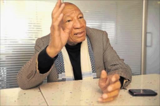 UNPAID: Poet, author and former Sowetan associate editor Don Mattera . PHOTO: Tsheko Kabasia