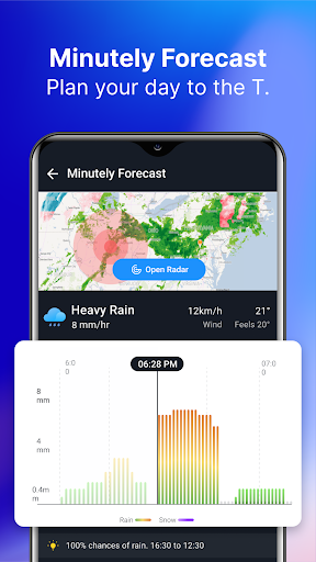 1Weather Forecasts & Radar screenshot #1