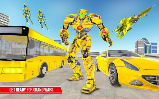 Muscle car robot game u2013 Bus robot transform games screenshots 4