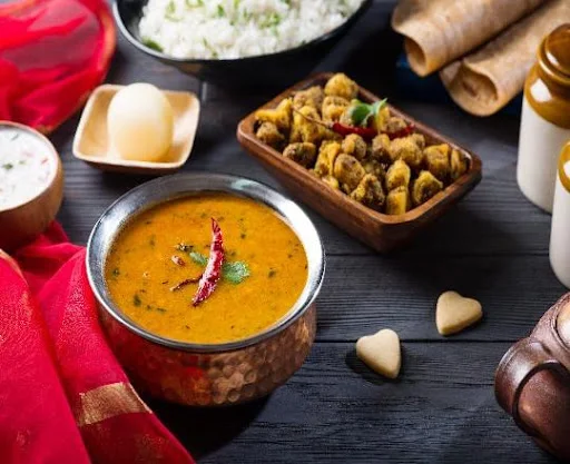 Dal Tadka + Jeera Aloo Thali