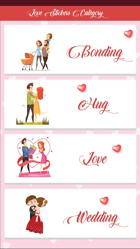 Love Stickers for Valentine