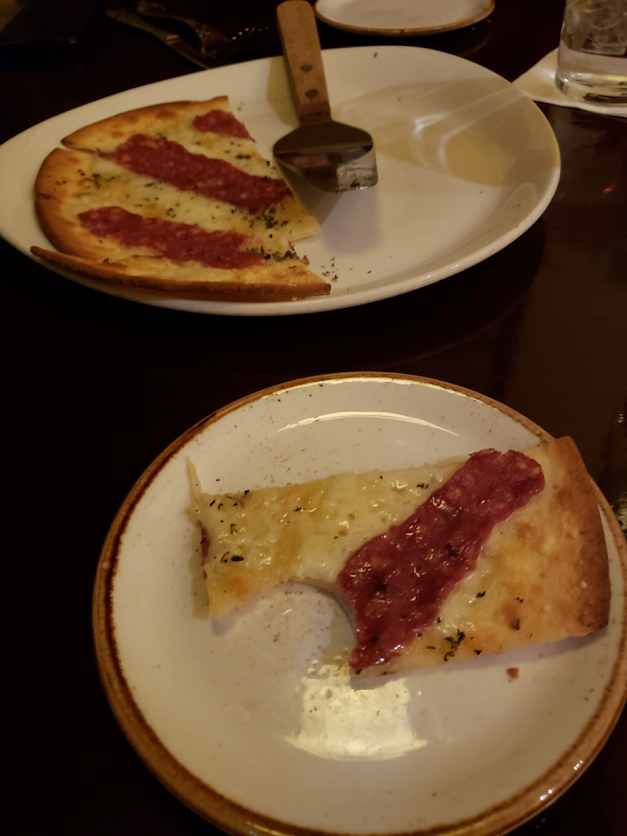 Gluten-Free Pizza at Paesano's Restaurant and Wine Bar