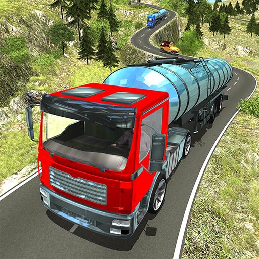 Pétrolier, transport, camion icon