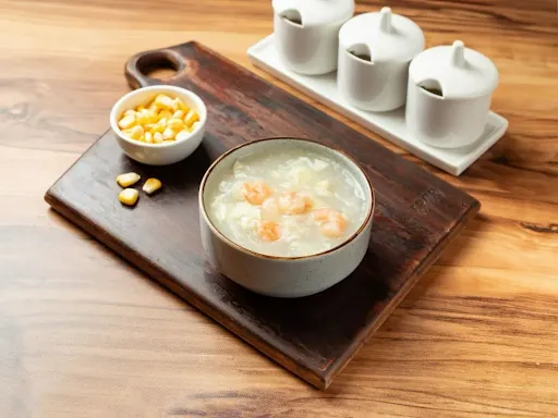 Prawns Sweet Corn Soup