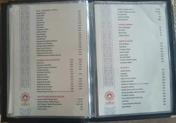 Chowki Multicuisine Restaurant menu 