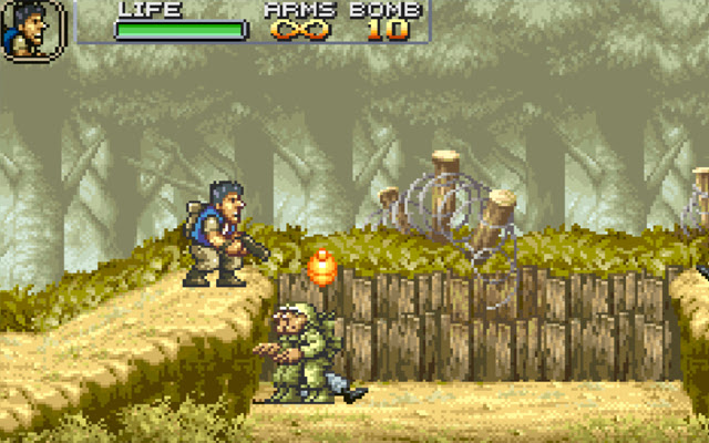 Metal Slug Advance chrome extension