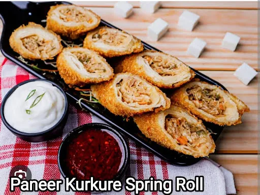 Kurkure Paneer Spring Rolls