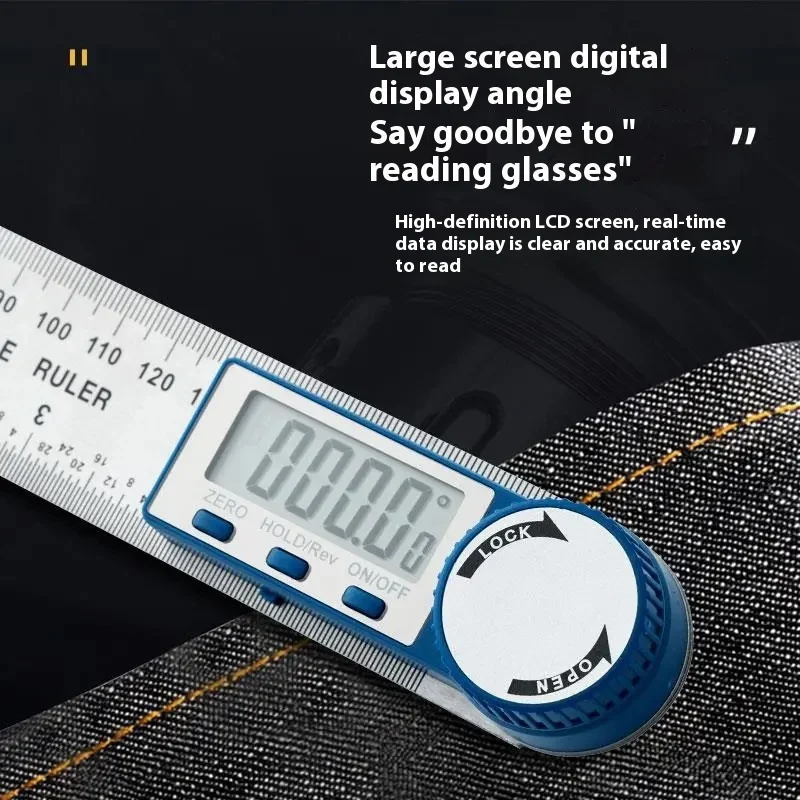 Title 1, Righello digitale per legno con display elettro...