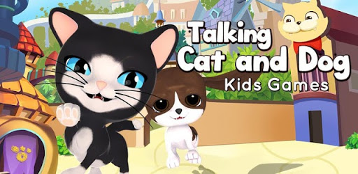 Talking Cat and Dog Kids Games
