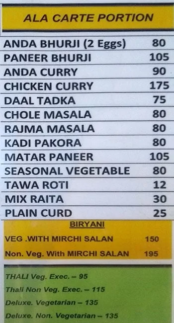 Combo Junction menu 