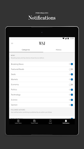 The Wall Street Journal: Business & Market News (mod)