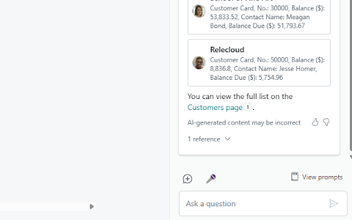 Voice Input for Business Central Copilot Chat