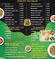 The Salad Factory menu 1