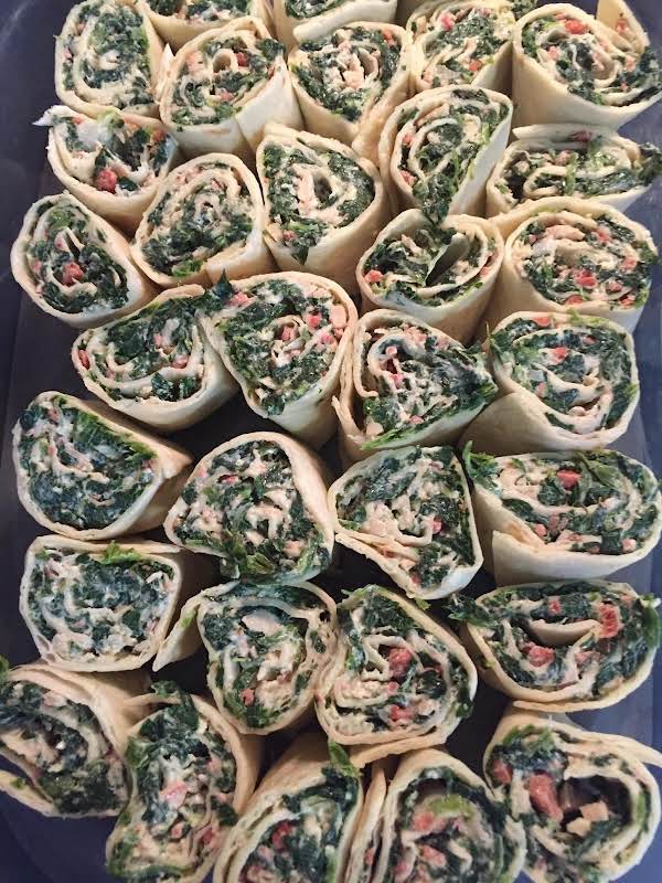 Spinach & Chicken Roll-ups_image