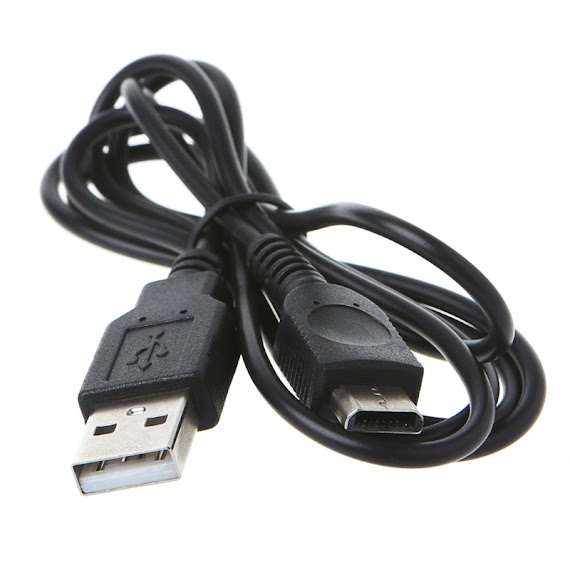 Usb Power Supply Charging Charger Cable Cord 1.2M For Gameboy Micro Gbm Console