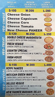 Big Bite Pizza Corner menu 1