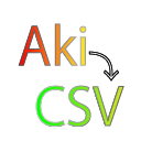 Akizuki Cart to CSV