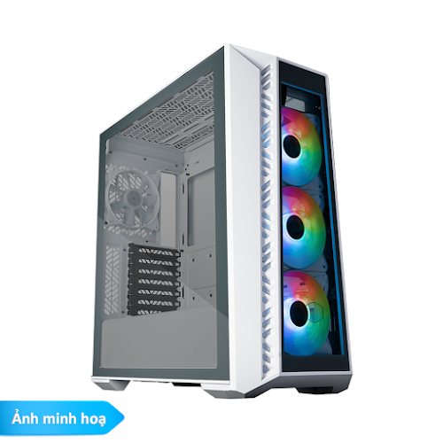 Thùng máy/ Case Cooler Master MasterBox 520 ARGB - Trắng (White) (MB520-WGNN-S01)