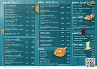 Infinity Pizzeria menu 2