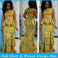 Ank Skirt  Blouse Design Idea