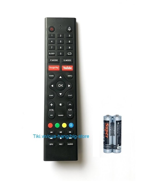 Remote Điều Khiển Tv Dành Cho Asanzo Nhận Giọng Nói Smart Tivi Thông Minh