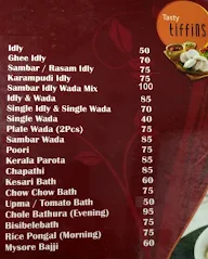 Udipi's Upahar menu 2