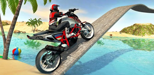 Beach Motorbike Stunts Master