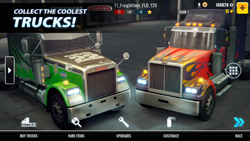 Code Triche Big Rig Racing  APK MOD (Astuce) 4