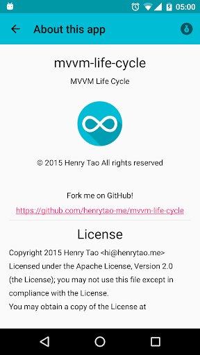 MVVM Life Cycle