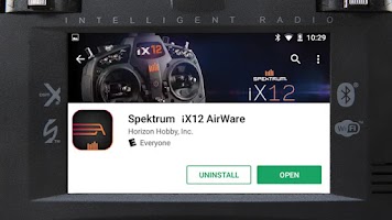 Spektrum AirWare™ iX12 Screenshot