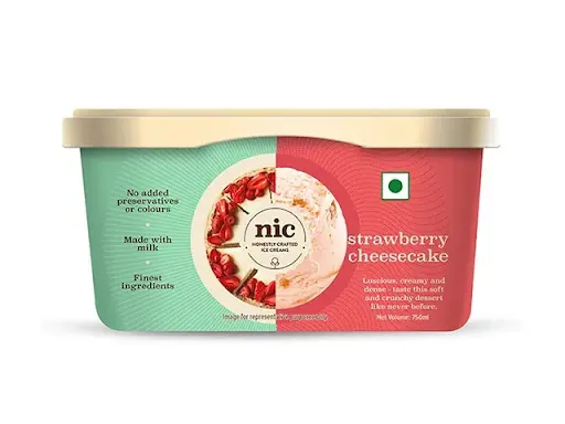 Strawberry Cheesecake Ice Cream 750ml