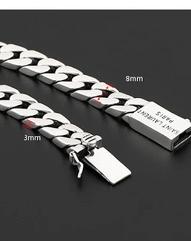 Bracelet de corps punk simple en ar - 1