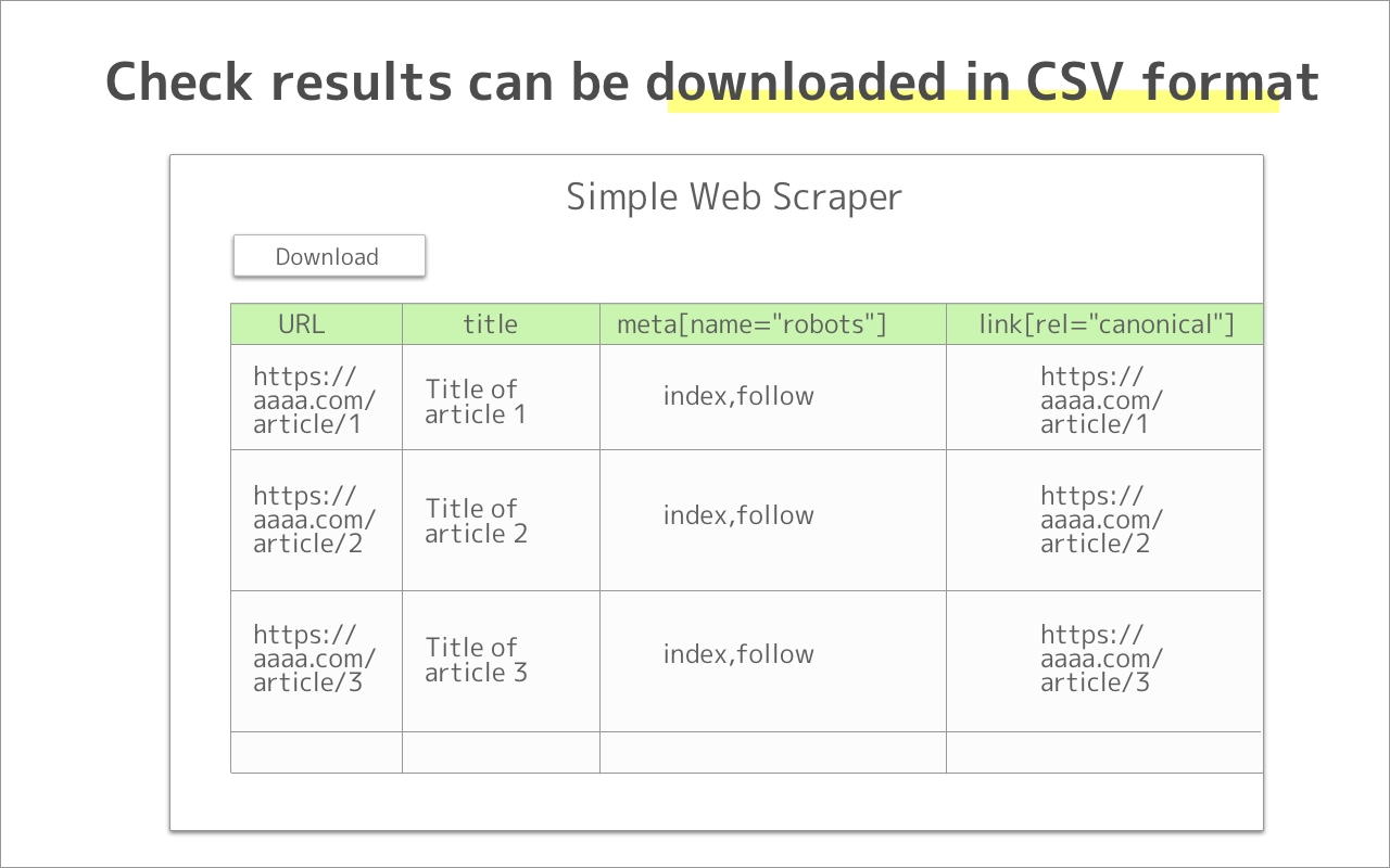 Simple Web Scraper (Free) Preview image 2