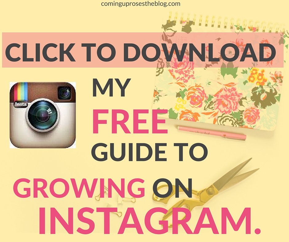 With over 300 million users, Instagram is HUGE. Popular Philadelphia blogger, Coming Up Roses will help you learn how to theme your Instagram, + get your FREE growth guide to more followers!