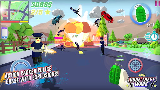 Screenshot Dude Theft Wars Shooting Games