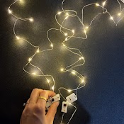 Dây Đèn Led Trang Trí Fairylight Đom Đóm Có Sẵn Pin Dài 1M - 2M - 3M