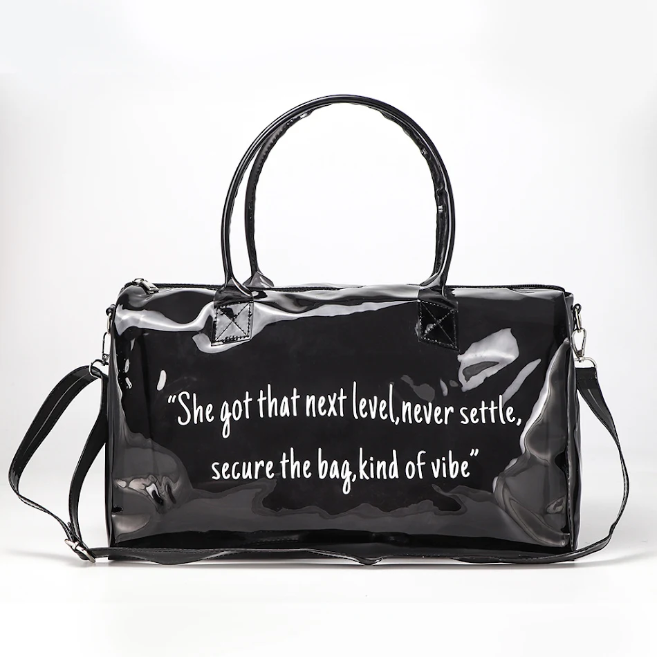 Sac de Sport Transparent en Gelée pour l'Extérieur Idéal pour le Sport et les Activités en Plein Air Imperméable et Résistant aux Intempéries.