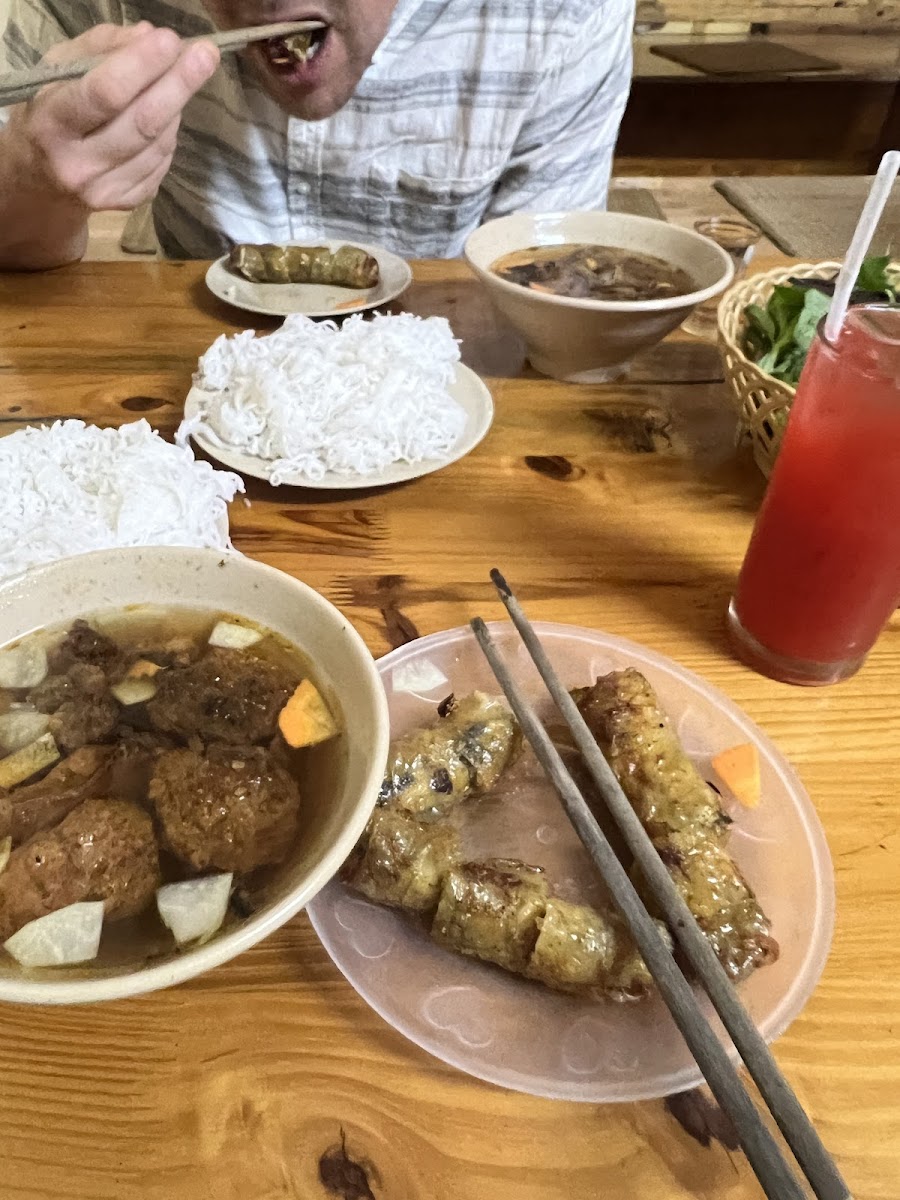 Gluten-Free at Bun Cha Ta Hanoi