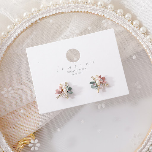 Title 3, New Korean Trendy Handmade Colorful Sweet Flowe...