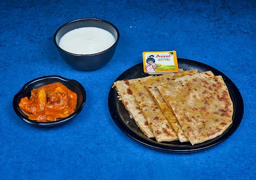 Chicken Kheema Paratha