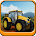 Tractor parking 3D Farm Driver icon