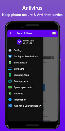 Boost  Save - Keeps phone healthy