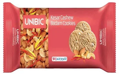 Unibic Kesar Cashew Badam - 50 gm