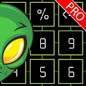 CALCULATOR PRO - Green Alien