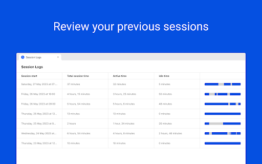 Minutes - Simple time tracker