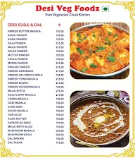 Desi Veg Foodz menu 2