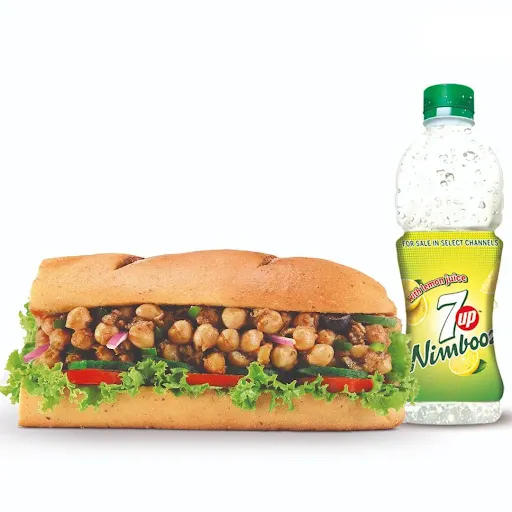 Veg Sandwich With Drink