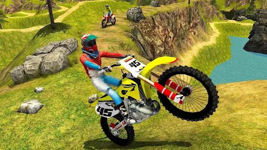  Uphill Offroad Motorbike Rider- 스크린샷 미리보기 이미지  