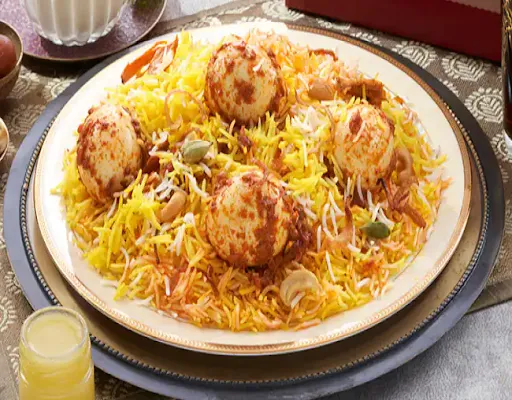 Egg Hyderabadi Dum Biryani [Bucket]